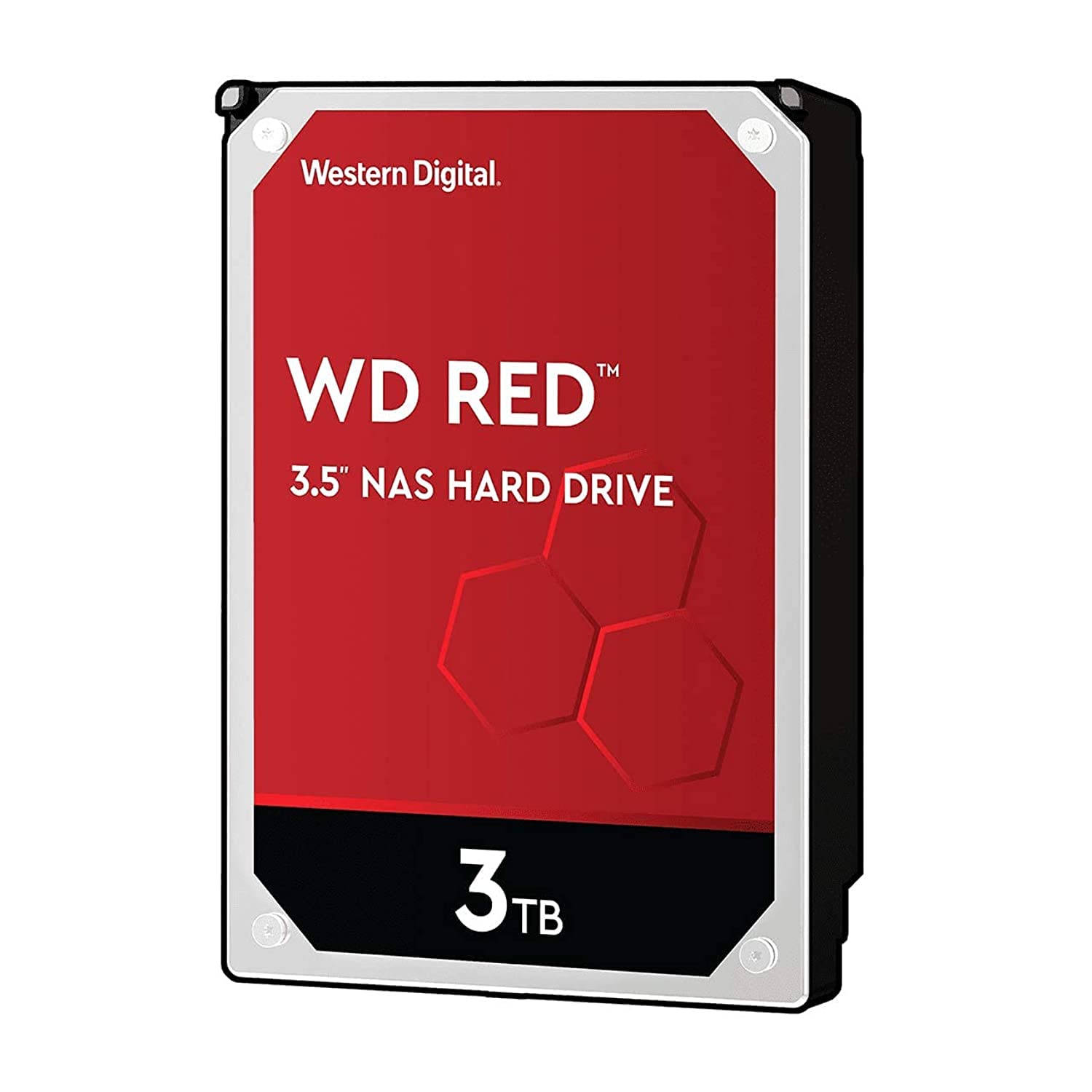 【整備済み品】Western Digital ウエスタンデジタル WD Red 3TB 3.5インチ 内蔵HDD CMR SATA 6Gb/s 5400rpm 64MB WD30EFAX NAS・RAID用 24時間稼働