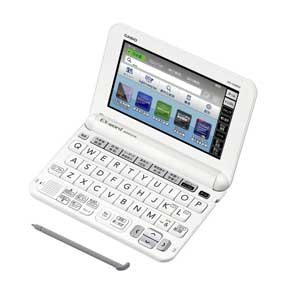 カシオ 電子辞書 エクスワード XD-G9800WE ホワイト 英語モデル 150コンテンツ CASIO EX-word 2017年モデル