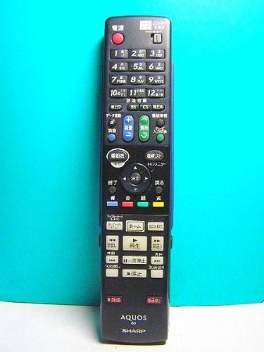 【中古品】 シャープ(SHARP) BDリモコン GA810PA