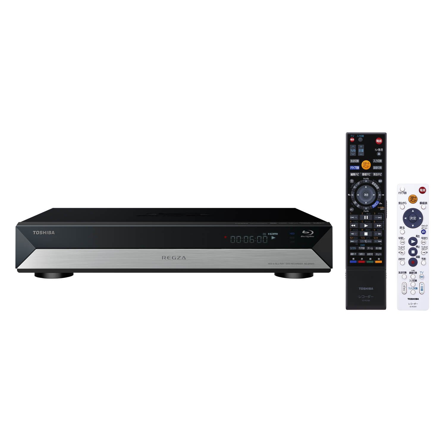  東芝 REGZA ブルーレイレコーダー RD-BR600 / 500GB HDD / 1チューナー / 外付けHDD対応