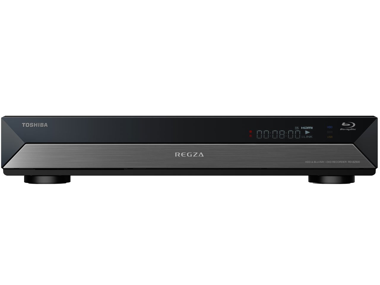 【整備済み品】東芝 REGZA 1TB 2チューナー ブルーレイレコーダー RD-BZ800 (20 ...