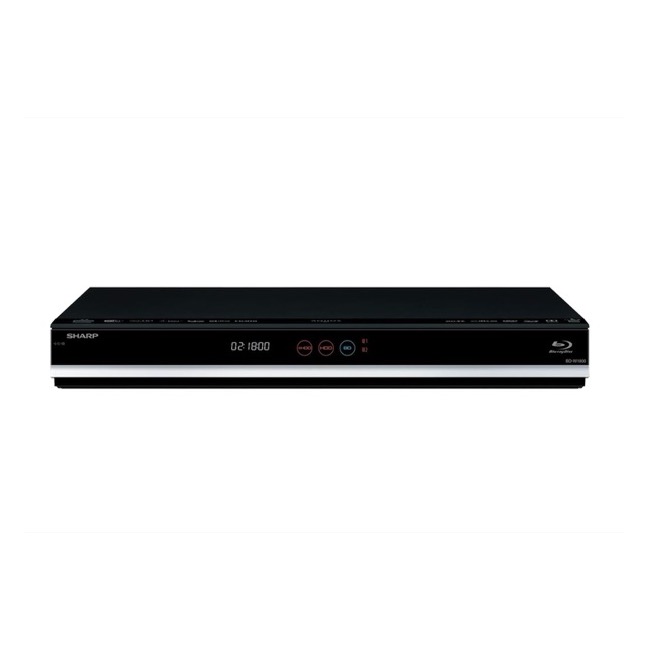 Rakuten - 【整備済み品】 シャープ 1TB 2チューナー ブルーレイレコーダー AQUOS BD-W1800