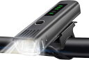 (2セット)自転車 ライト 光センサー搭載 自転車用シートクランプ付き USB充電式 LED ライト 懐中電灯 クロスバイク ロードバイク ライト 軽量 通勤 通学 ロングライド 防災 緊急対応 自転車用ヘッドライト