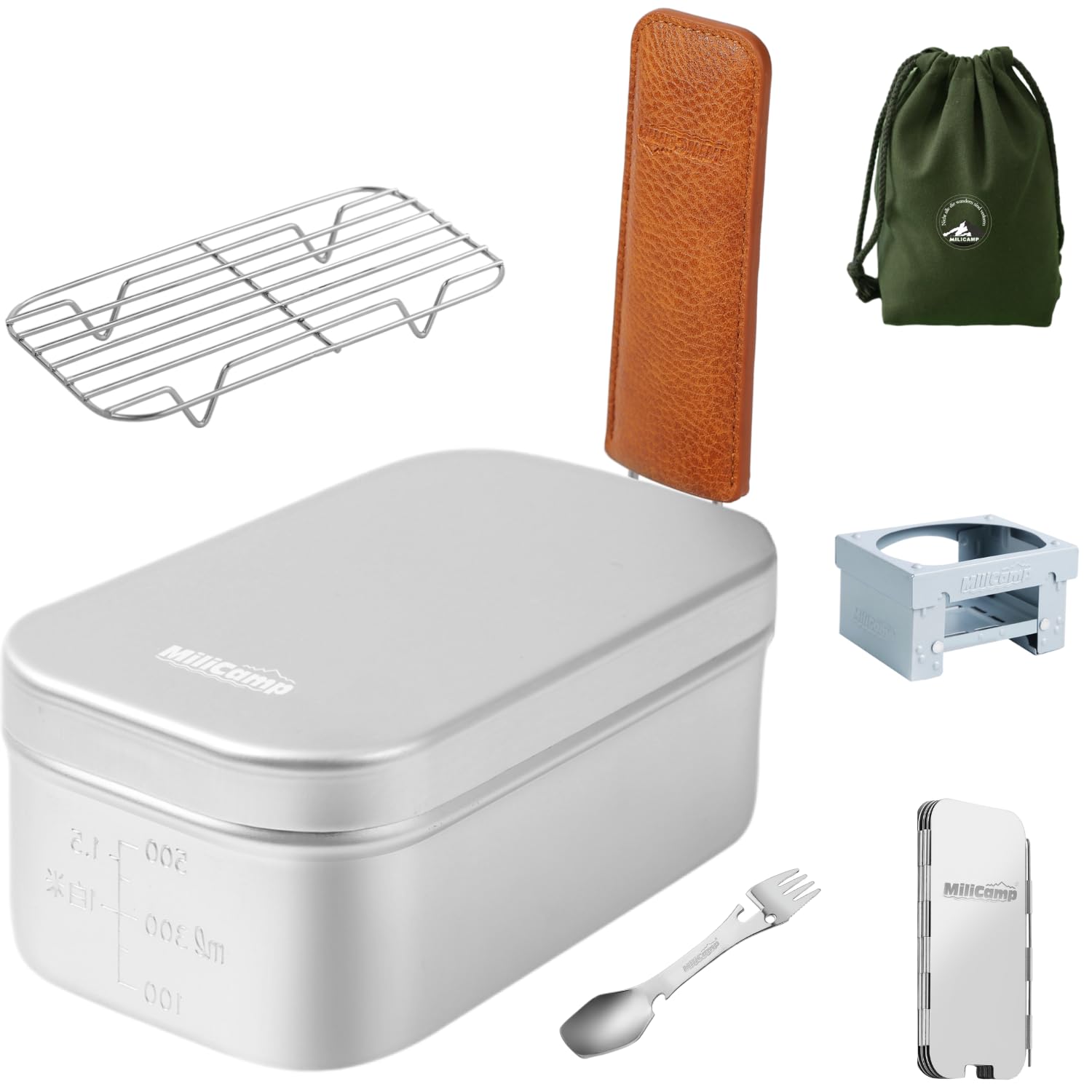 メスティン 飯盒 MR-250 Pro メモリ付き 吹きこぼれ抑止溝付き アウトドア 調理器具 ハンゴウ キャンプ..