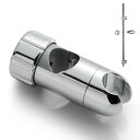 シャワーフック 修理交換用 30mm 32mmスライドバーに対応 スライドバー用シャワーフック 取付簡単 取扱説明書付き