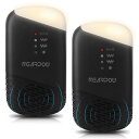 【¥500円OFF/】ネズミ 駆除 超音波 ネズミ撃退器 2個セット 電磁波 4種類超音波 最大有効範囲約200畳 コンセント式 PSE認証済み 日本語取扱説明書付き 便利衛生 無毒無臭 ブラック