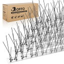 【\300円OFF/】鳥よけ 鳩よけ 34.5cmx8個入り(276cm) 耐候性 15年間長持ち 針が密集する カラスよけ フン害防止?ベランダ?屋上用 取扱...