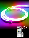 ledテープライト RGBフルカラー 調光調色 SMD3535 108LEDs/m 入電電圧12V IP65防水 間接照明 テープライト 5m カット可能 リモ...