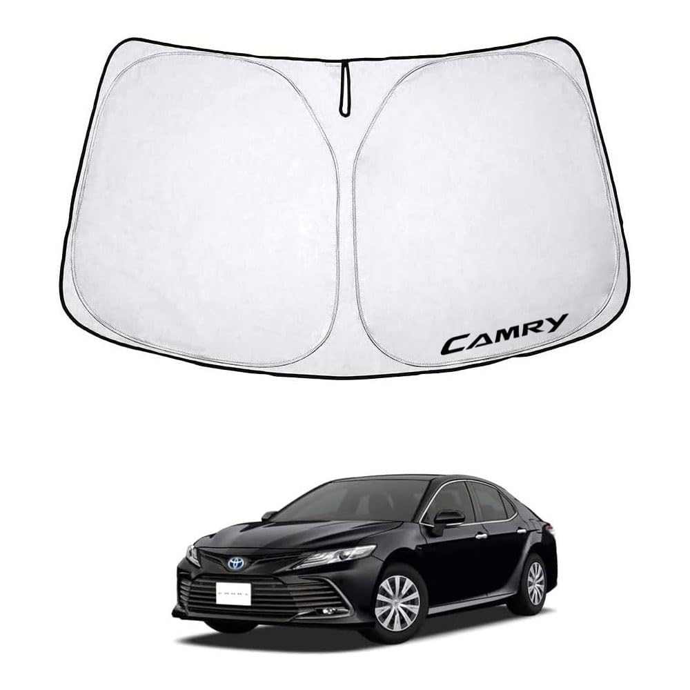 トヨタ 新型カムリ AX70系 改良専用 フロント サンシェード CAMRY 遮光 カーテン シェード 日よけ 車 ..