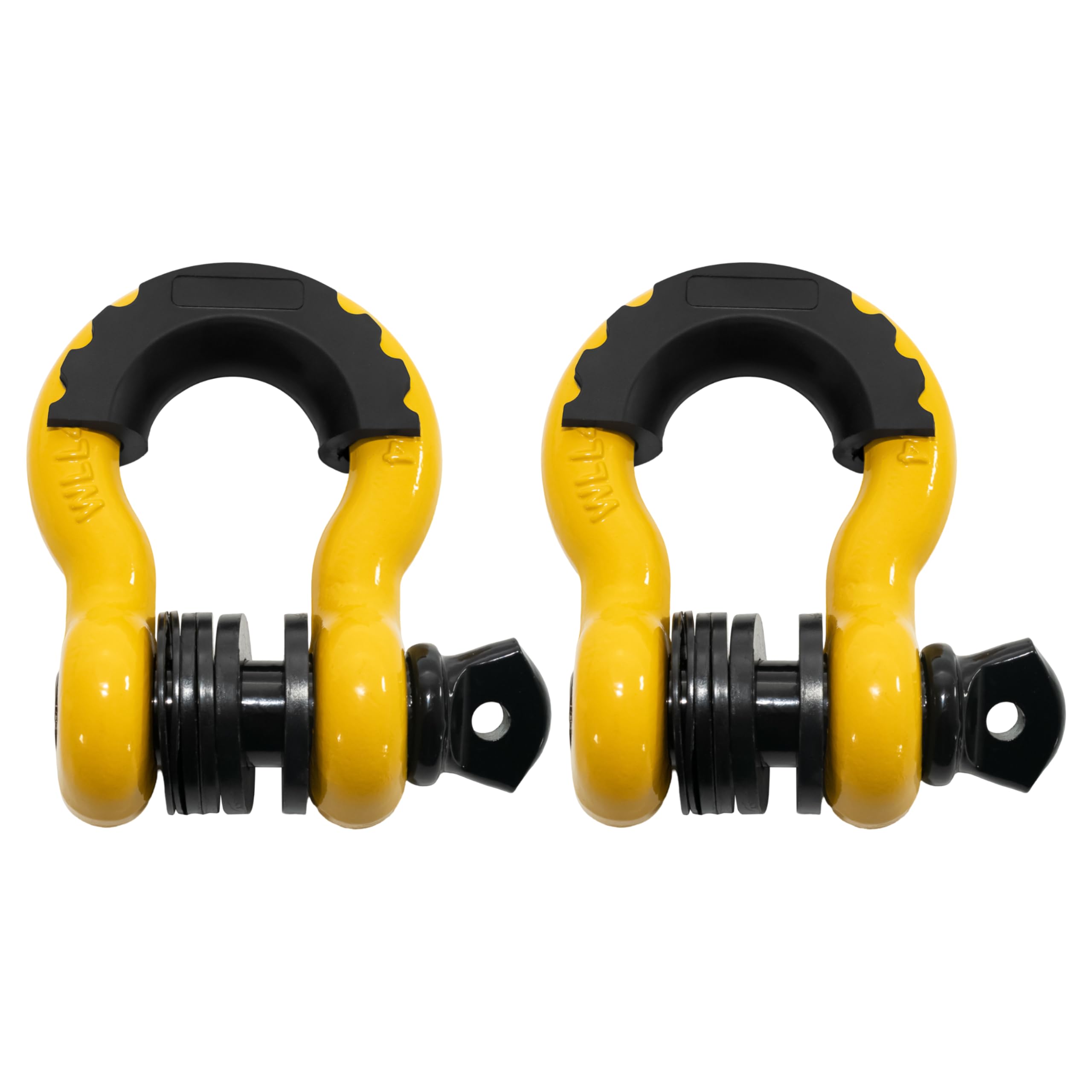 Dリング シャックル 3/4" 二個セット 牽引器 オフロードカー SUV ATV トレーラー キャンピングカー 取..