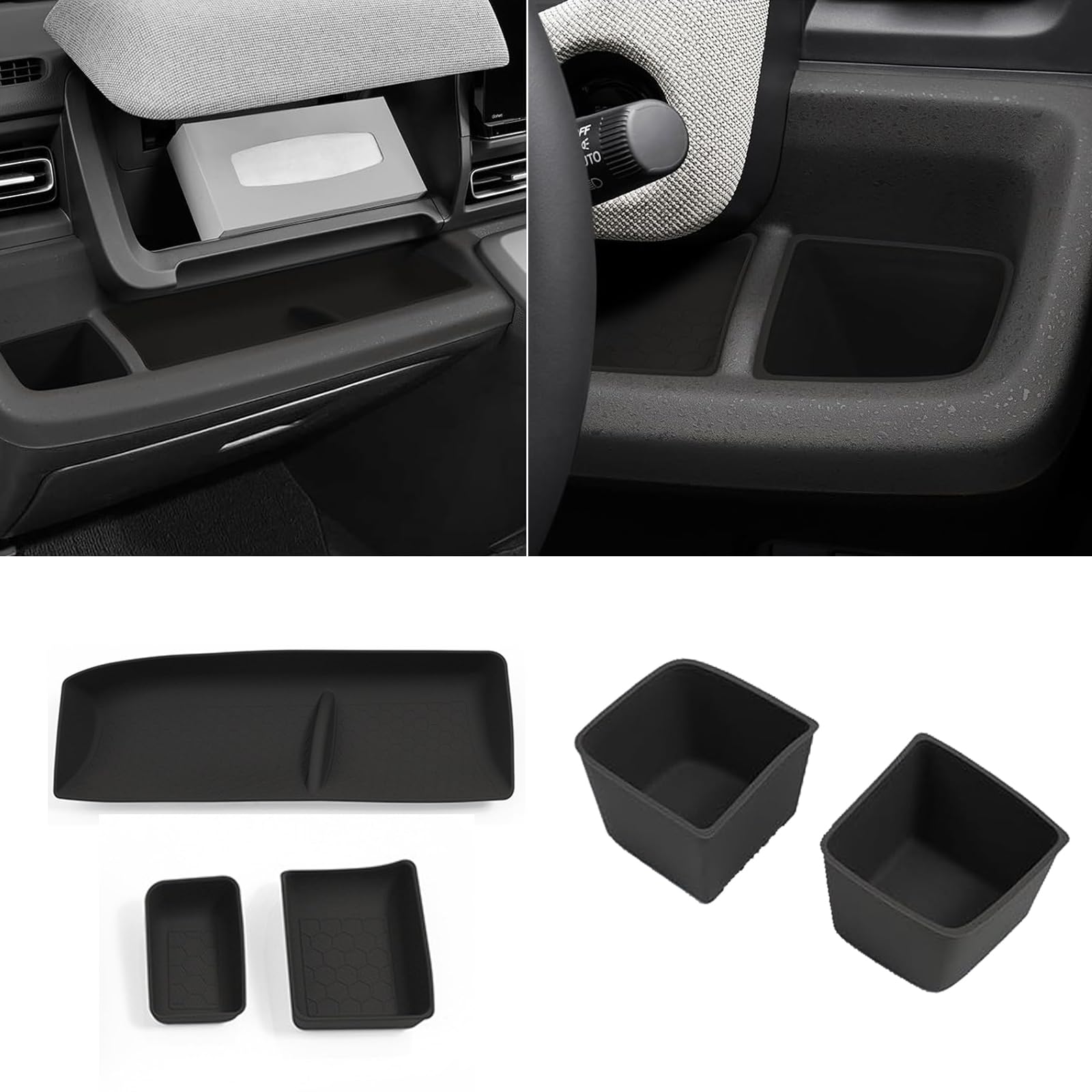 適合 ホンダ 新型フリード GT系(2024年6月~) カップホルダー ダッシュボード収納ボックス ドリンクホルダー 内装パーツ 収納スペース (ダッシュボード収納ボックス)