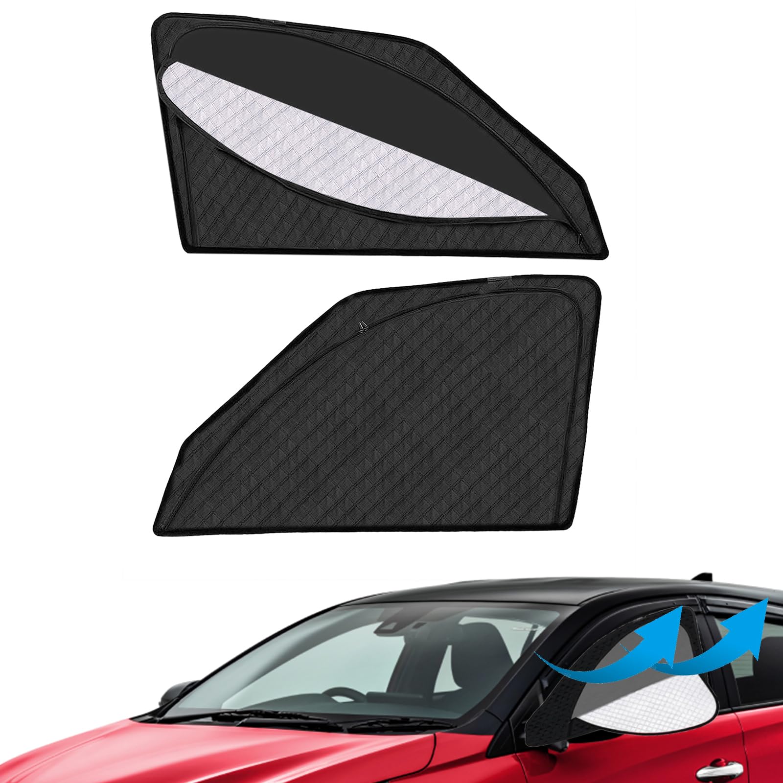 強化版 ホンダ との互換性あり フリード GB5/GB6/GB7/GB8 サンシェード マグネット式 サイド用 車窓日..