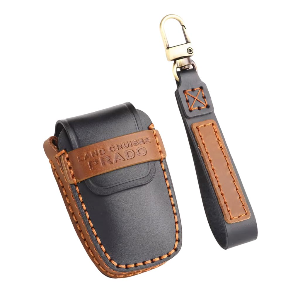 トヨタ ランドクルーザープラド 150系（2009年9月〜） 専用 本革 キーケース レザー キーカバー キーホ..