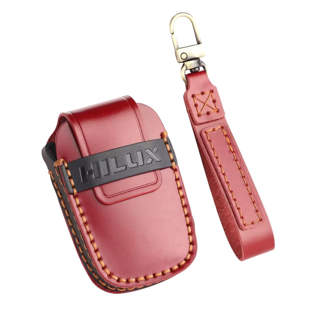 トヨタ ハイラックス GUN125系 専用 本革 キーケース レザー キーカバー キーホルダー スマートキーケ..