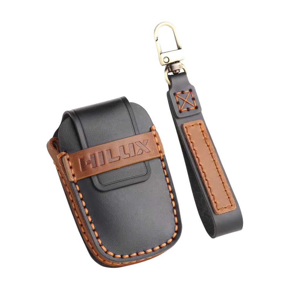 トヨタ ハイラックス GUN125系 専用 本革 キーケース レザー キーカバー キーホルダー スマートキーケ..