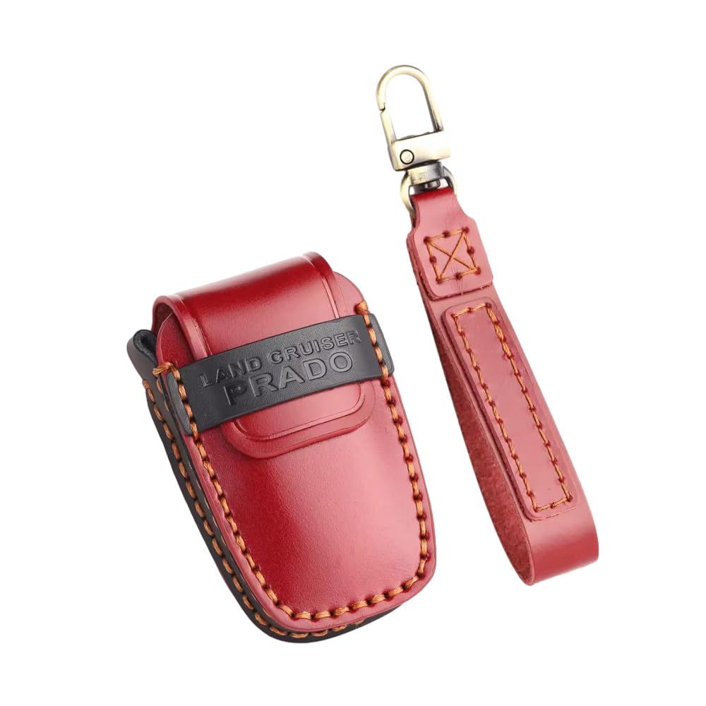 トヨタ ランドクルーザープラド 150系（2009年9月〜） 専用 本革 キーケース レザー キーカバー キーホ..