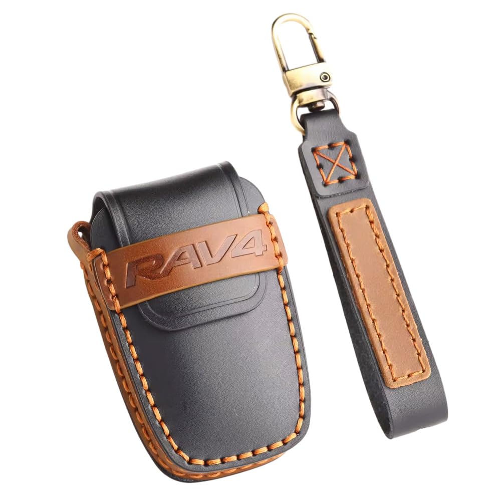 トヨタ RAV4 XA50系 専用 本革 キーケース レザー キーカバー キーホルダー スマートキーケース RAV4ロ..
