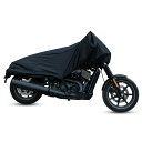 【\300円OFF/】バイクカバー バイク車体カバー ハーフカバー 防水 風飛び防止 UVカット 防塵 丈夫 厚手 軽量 収納バッグ付き M 黒 Yamahaに...