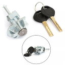 Areyourshop左運転席ドアロックシリンダーバレル アセンブリ w/ 2キー bmw E46 3シリーズ2001-2005 51217019975 車の アクセサリー(2)