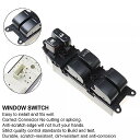 Areyourshop Master Window Switch for Land cruiser 100 Series 1998 1999 2001 2002 84820-60120 J[ I[g p[c