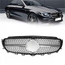 Areyourshop- メルセデスベンツ w213 e300 e400 2016 2015 2017 2018に適したシルバー フロントグリル 自動車部品