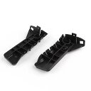 Areyourshop-アウディa4 b6 2002-2005用の 車のフロントバンパー 左側と右側の取り付け ブラケット 車のスタイルアクセサリー(2)