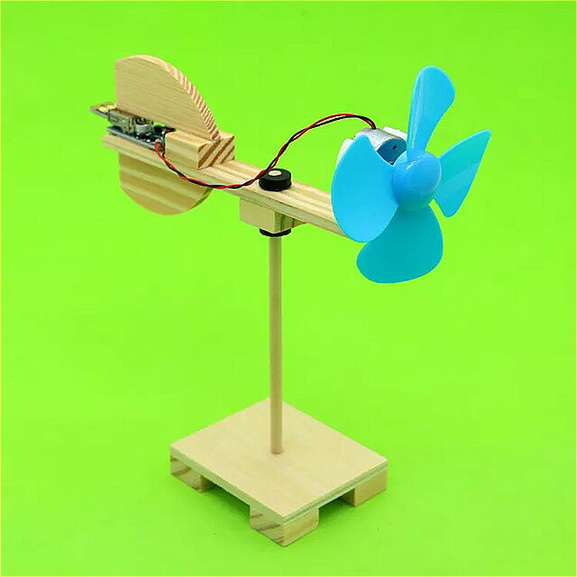 diy 風力 タービン モデル キット 子供 科学 実験 プロジェクト クリエイティブ モンテッソーリ 小学校 教育 幹 おもちゃ