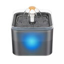 猫 と 犬用 の自動 噴水 フィルター 2l LED ウォーター ディスペンサー ペット 猫用(4)