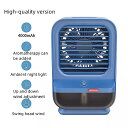 霧化首振り氷の霧 ファン と アロマセラピー はがhumidified 水冷却ファン 90度 自動的に首振り(2)