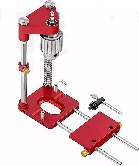 木工 ドリル ロケータ ドリル カーペン ロケータ ホルダー 木工 ボーリング 機械 木工 ベンチ正確な ドリル DIY ウッド ツール