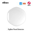 Zigbee- 漏水センサー 洪水警報システム セキュリティ保護 スマートライフ リーチアラートオーバーフロー 防水