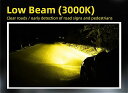 2x H7 LED ヘッドライト 電球 キット100ワット スーパー ホワイト 3570 6500 canバス エラーフリー 車 ダウンライト H1 H3 H4 H6 H8 H9 H11 H16 オート ライト(2)
