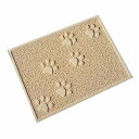 猫 用 防水 PVC グリッター マット 猫 ベッド 用 滑り止めマット ハウス クリーニング 30x40cm