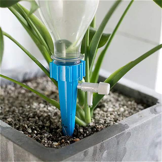 ビッグセール自動点滴灌漑システム DIY 自動プラント 給水器 テーパー 散水 水植木鉢植物 散水 2