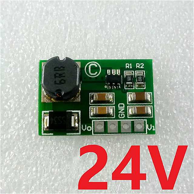 DD2424SA_24V 18 ワット dc 5 v 9 v 12 v 15 v 2-24 に 24 v DC-DC ステップアップ ブースト ? コンバータ plc リレー