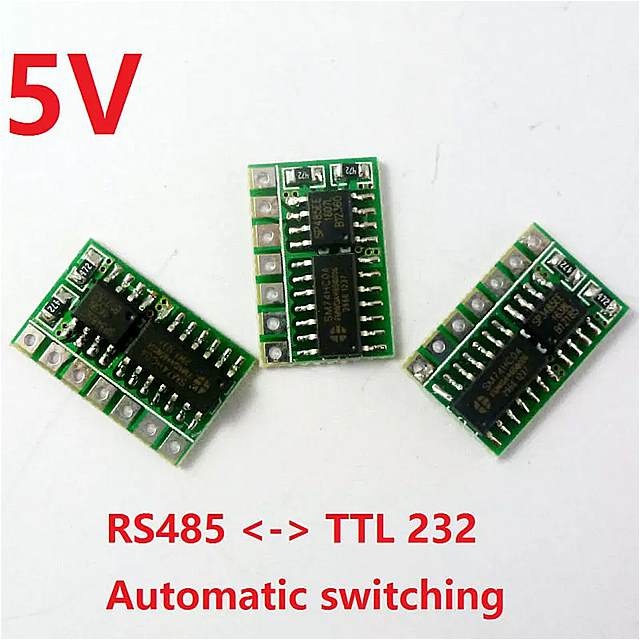 R411B01_5V 3 3 個 5V ミニ 自動 スイッチ ング RS485 に TTL 232 ボード RS232 に 485 モジュール UART シリアルポート SP485 Repl MAX485