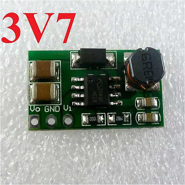 DD0606SB_3V7 mini1.5V 1.8 v 3 v 3.3 v に 3.7 v dc/dc コンバータ ステップアップ ブースト モジュール のため syma X5C quadcopter 航空機 ドローン リポバット