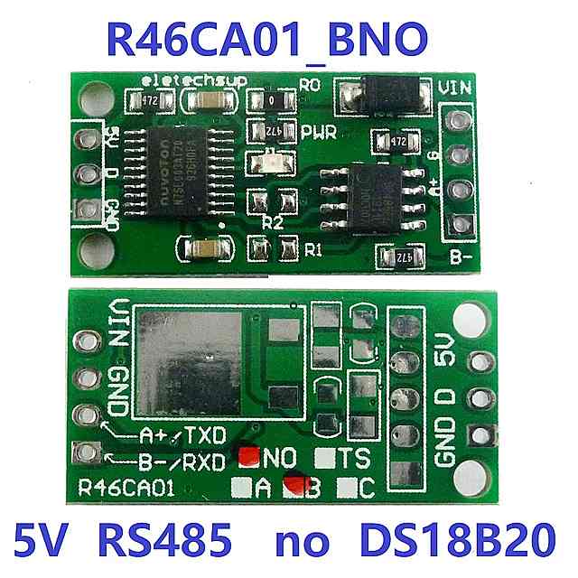 DC 3.7-25V DS18B20 RS485 RS232 TTL Modbus Rtu 温度 センサー リモート 取得 モニター デジタル 温度 計 モジュール