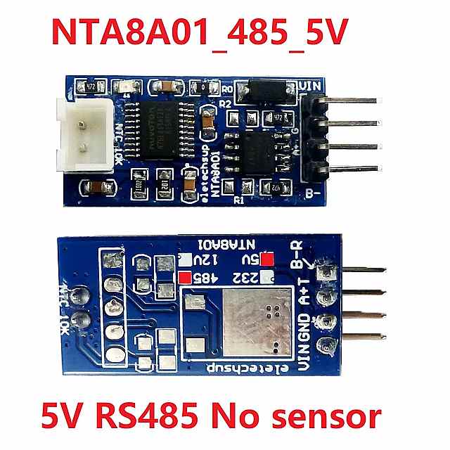 DC 5V 12V 24V RS485 RS232 TTL Modbus Rtu NTC サーミスタ 温度 センサー リモート 取得 モニター モジュール b3950 10 18K 1%