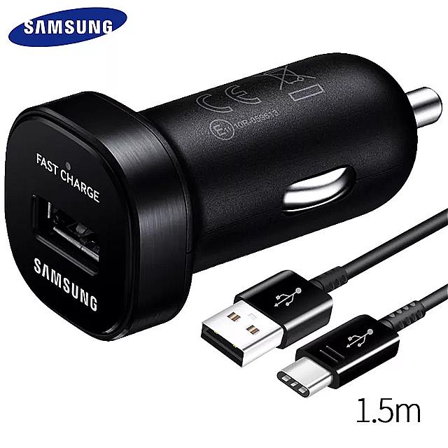 サムスン高速車の 充電 器 オリジナル アダプタ 18ワット9V2A 1.2m usb タイプ cケーブル 旅行 usb Note10 S10 S9 s8プラス9 8 C5 C7 C9pro