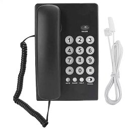 KX-T504 ポータブル 家族 ビジネス オフィス 固定固定 ミュート 機能 電話 abs ブラック