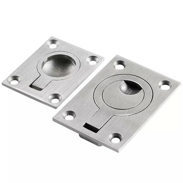 耐久性のあるステンレス鋼のマリンボートデッキハッチドアノブハンドルヨットRVボート機器用プルリング