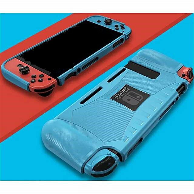 任天堂 スイッチ ケース ゲーム アクセサリー カバー スキンシェル 保護 ハウジング joycon シリコーンケーシングキットnindendo グリップ