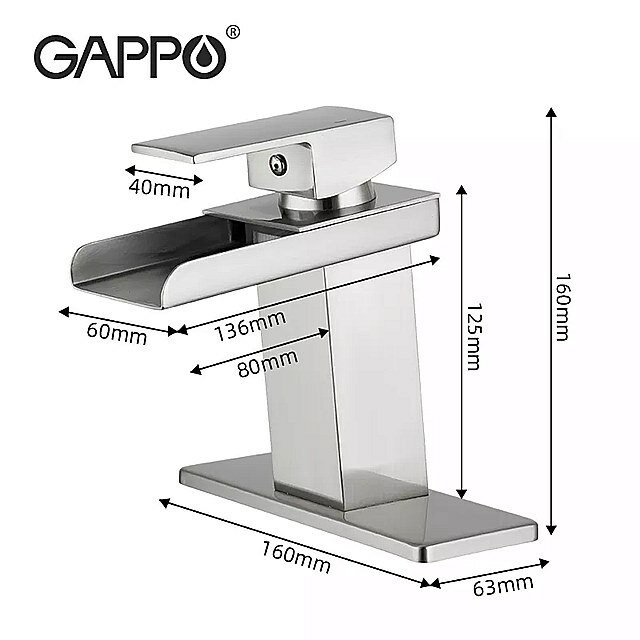 Gappo真ちゅう製のつや消し シルバー の ...の紹介画像3