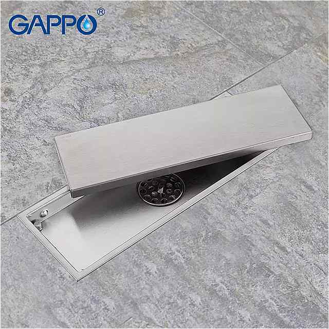 Gappo- ステンレス 鋼の 排水 管 床 カバー バスルーム の 排水 管 シャワー 防臭 フィルター 0