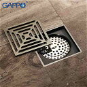 GAPPO 排水 スクエア 浴室 の シャワー 床廃棄物 水切り お 風呂 シャワー ドレン 浴室 フロア カバー 0