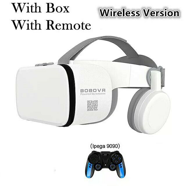 ボボvr bobovr Z6 bluetooth 3 d casque viar 3D メガネ 仮想現実 ヘッドセット ヘルメット ゴーグル レンズ ビデオ 電話 スマートフォン