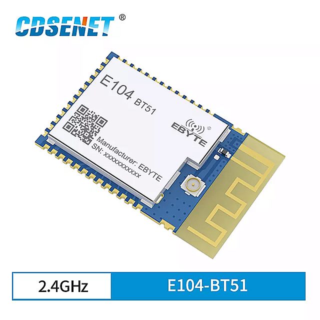 E104-BT51 CC2640R2F 2.4GHz IoT Bluetooth Module BLE5.0 IO Port UART SMD Transmitter and Receiver