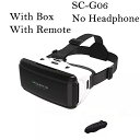 Vr shinecon casque ヘルメット 3D メガネ 仮想現実 のための スマートフォン 電話 ヘッドセット ゴーグル 双眼鏡 ビデオ ゲーム ワース レンズ(2)