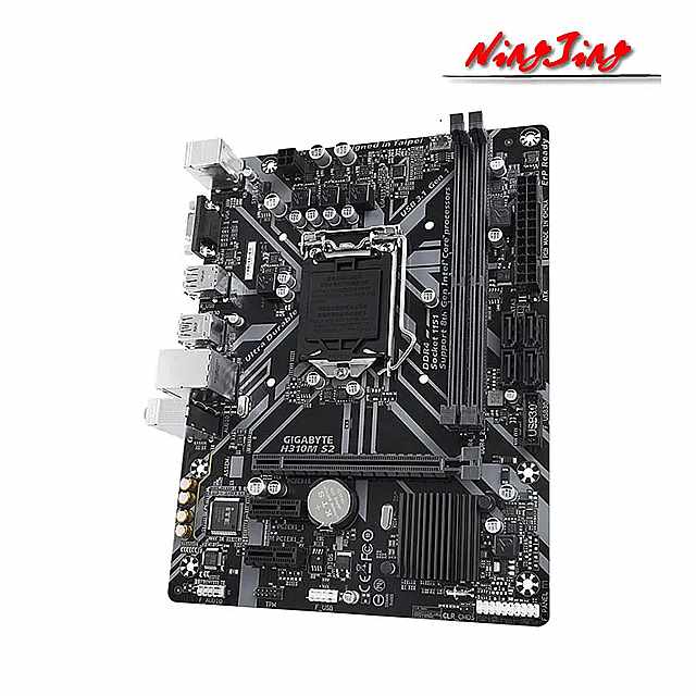 インテル コア i5 9400F cpu ギガバイト ga H310M S2 2.0 (rev. 1.0) マザーボード の スーツ lga 1151 cpu motherbaord なし クーラー